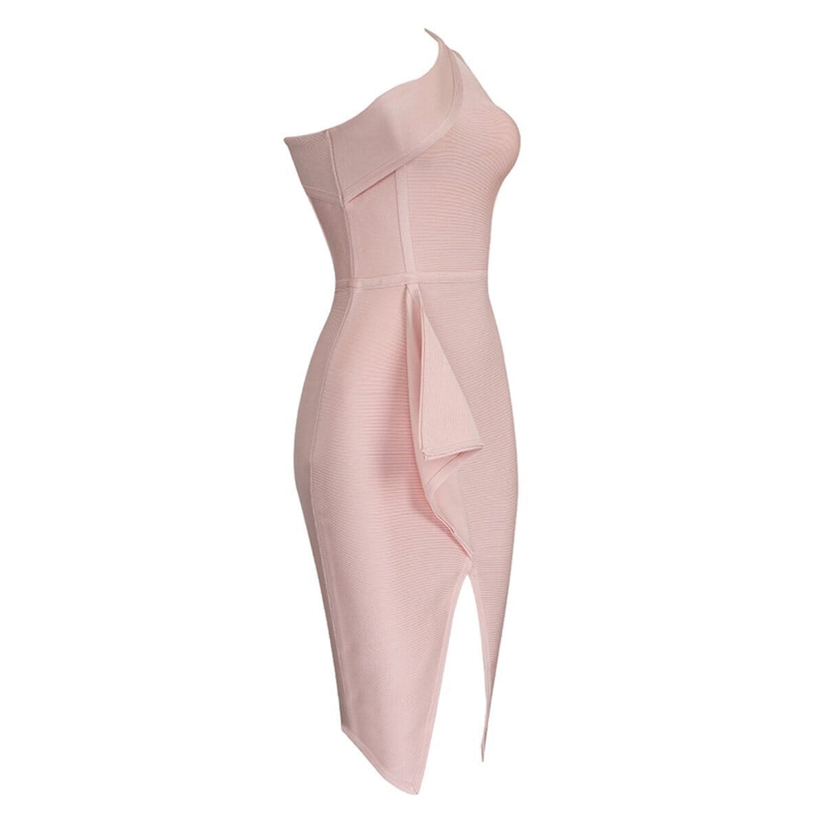 Aleena toga bandage LOVEFREYA XS Pink Dress