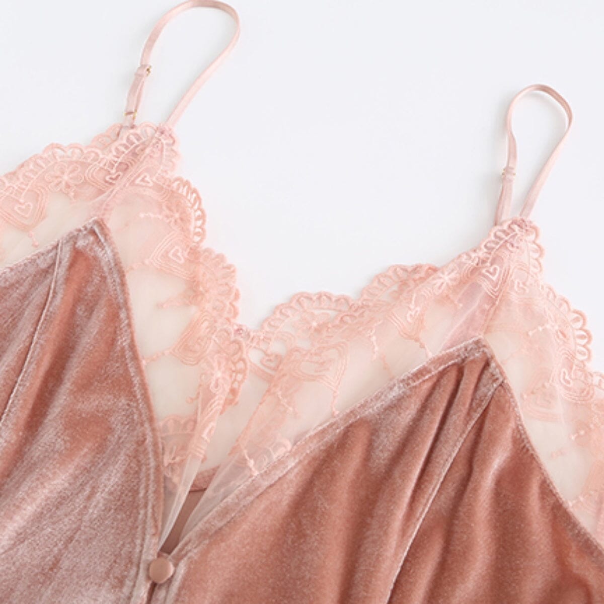 Ava velvet slip LOVEFREYA Small Nude Intimates