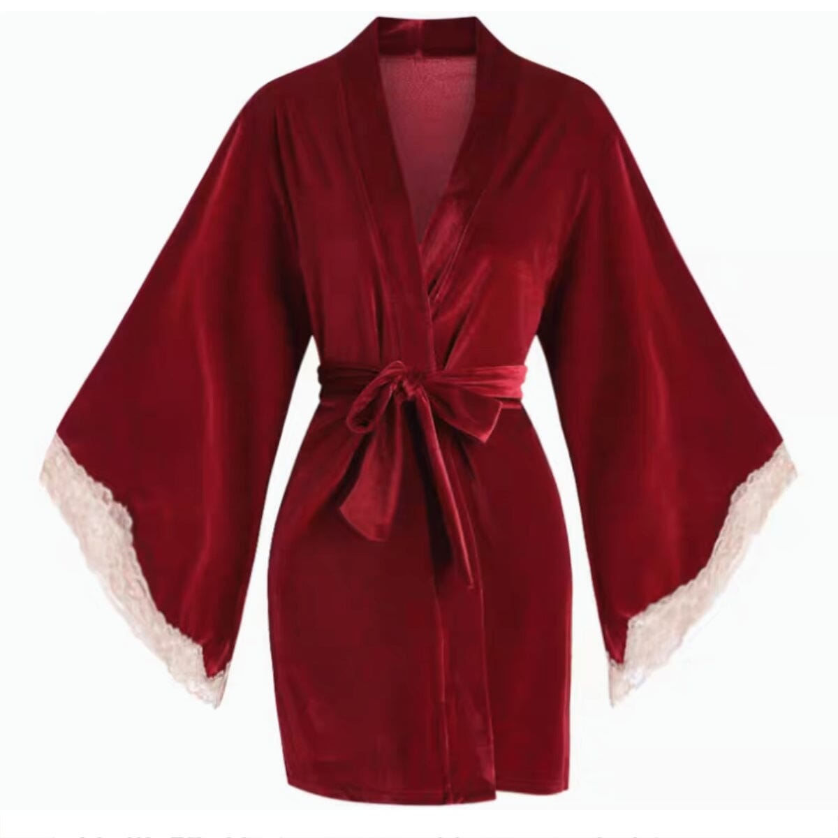 Avelane velvet robe LOVEFREYA Free size Wine Intimates