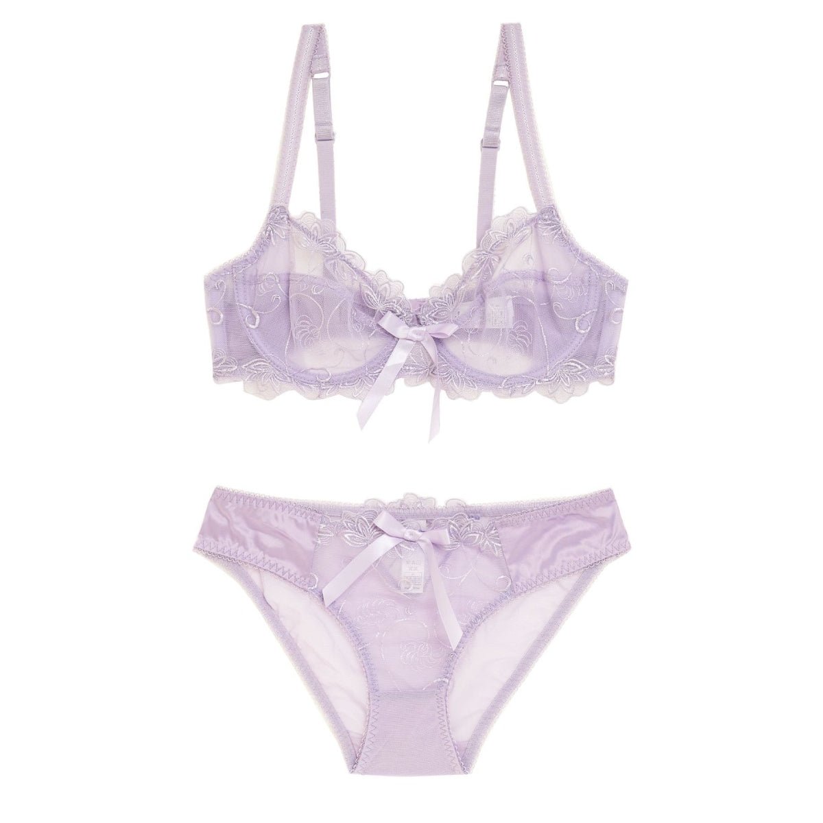 Briella lace lingerie set LOVEFREYA 32/70C/Small panty L purple Intimates