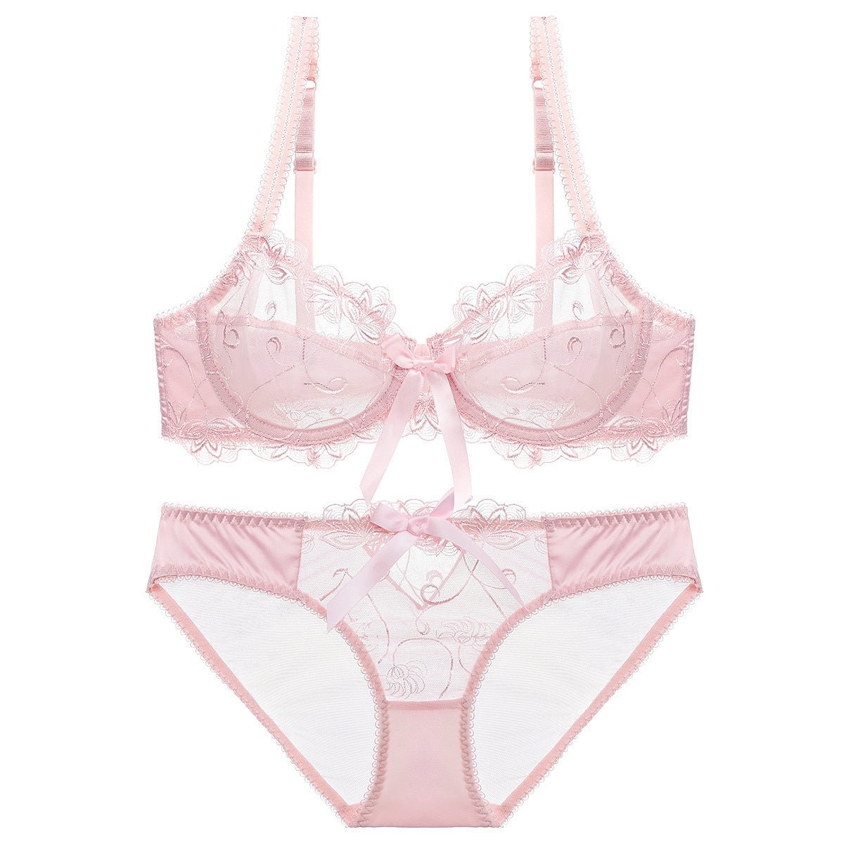 Briella lace lingerie set LOVEFREYA 32/70C/Small panty Pink Intimates