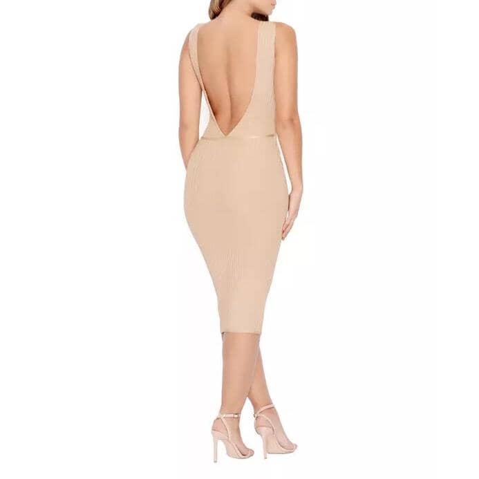 Camelia Bandage dress LOVEFREYA XS Nude Dress