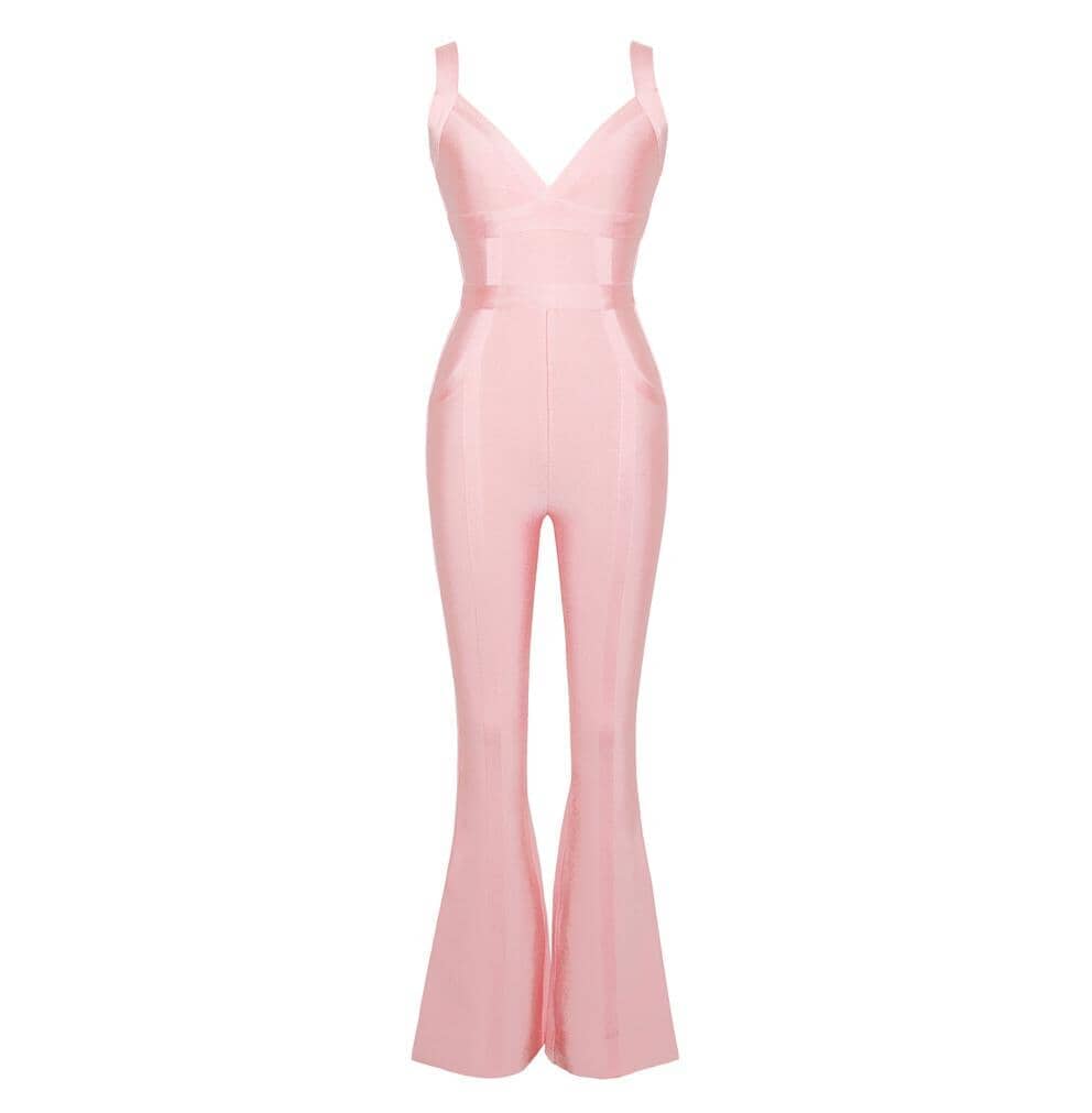 Candyland bandage Jumpsuit LOVEFREYA XS Pink Jumpsuit