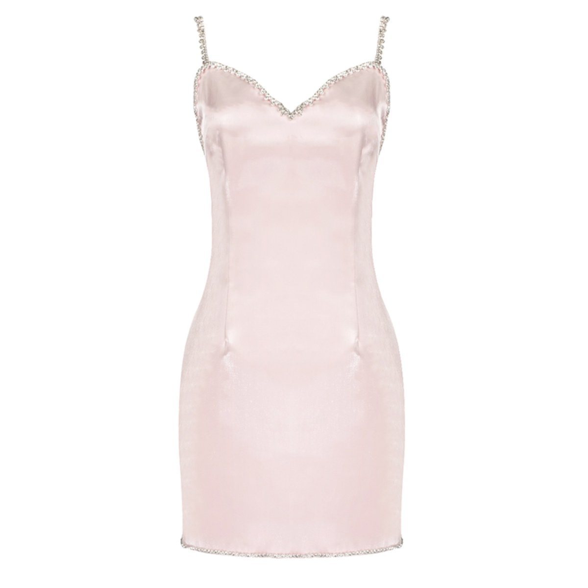 Cassidy satin dress LOVEFREYA XS Pink Dress