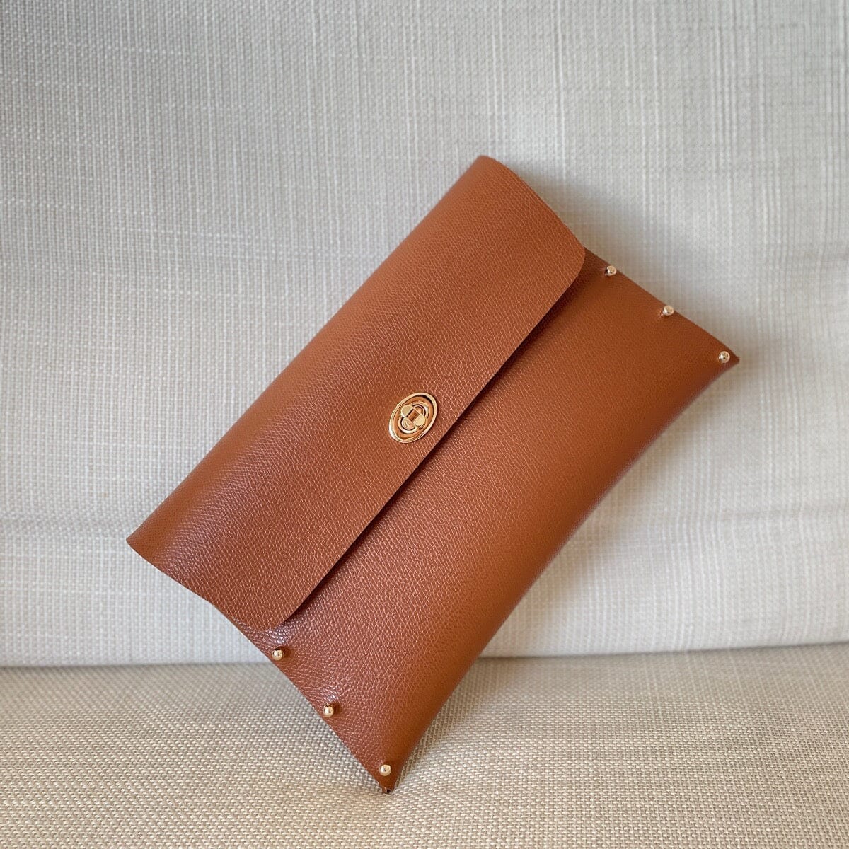 Clutch Shwu LOVEFREYA Brown Gold Bags