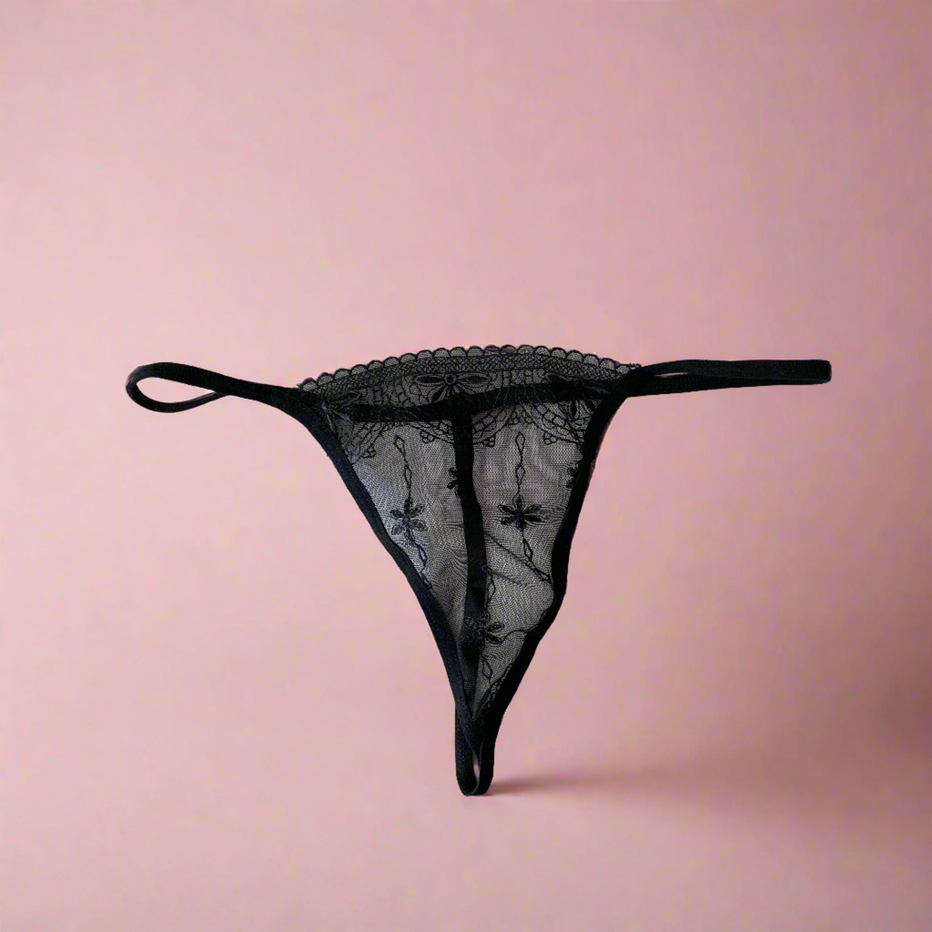 G - STRING LOVEFREYA P.Blk - 209 [M] Panties