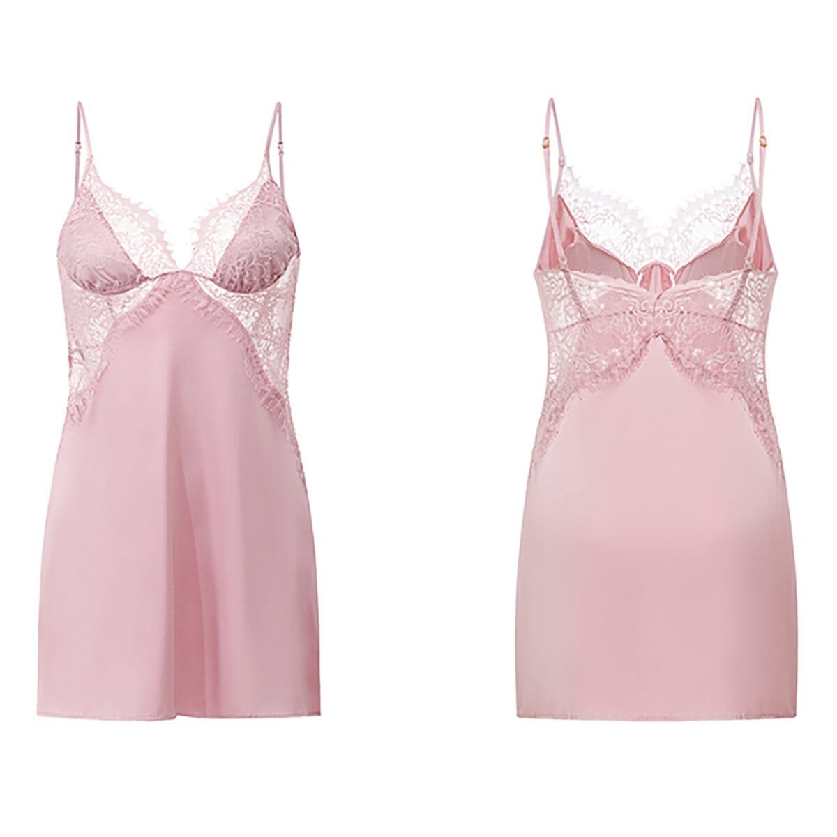 Haraway satin slip LOVEFREYA Small Pink colour Intimates