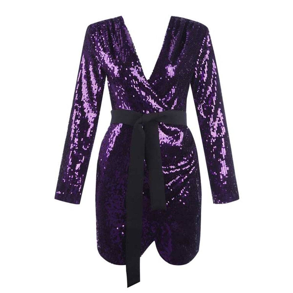 Hyland sequin dress LOVEFREYA XS Purple Dress