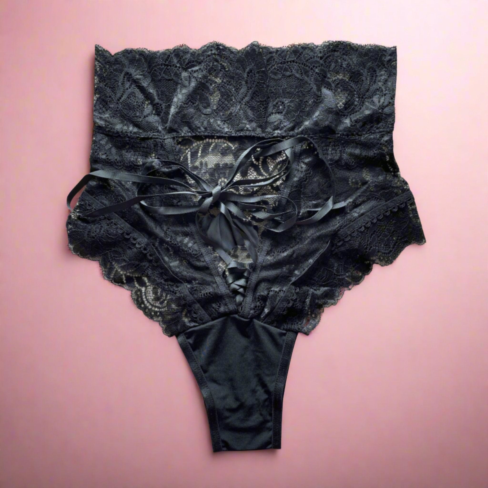 Lacey Panty LOVEFREYA P.BLK - 112 [S] Accessories