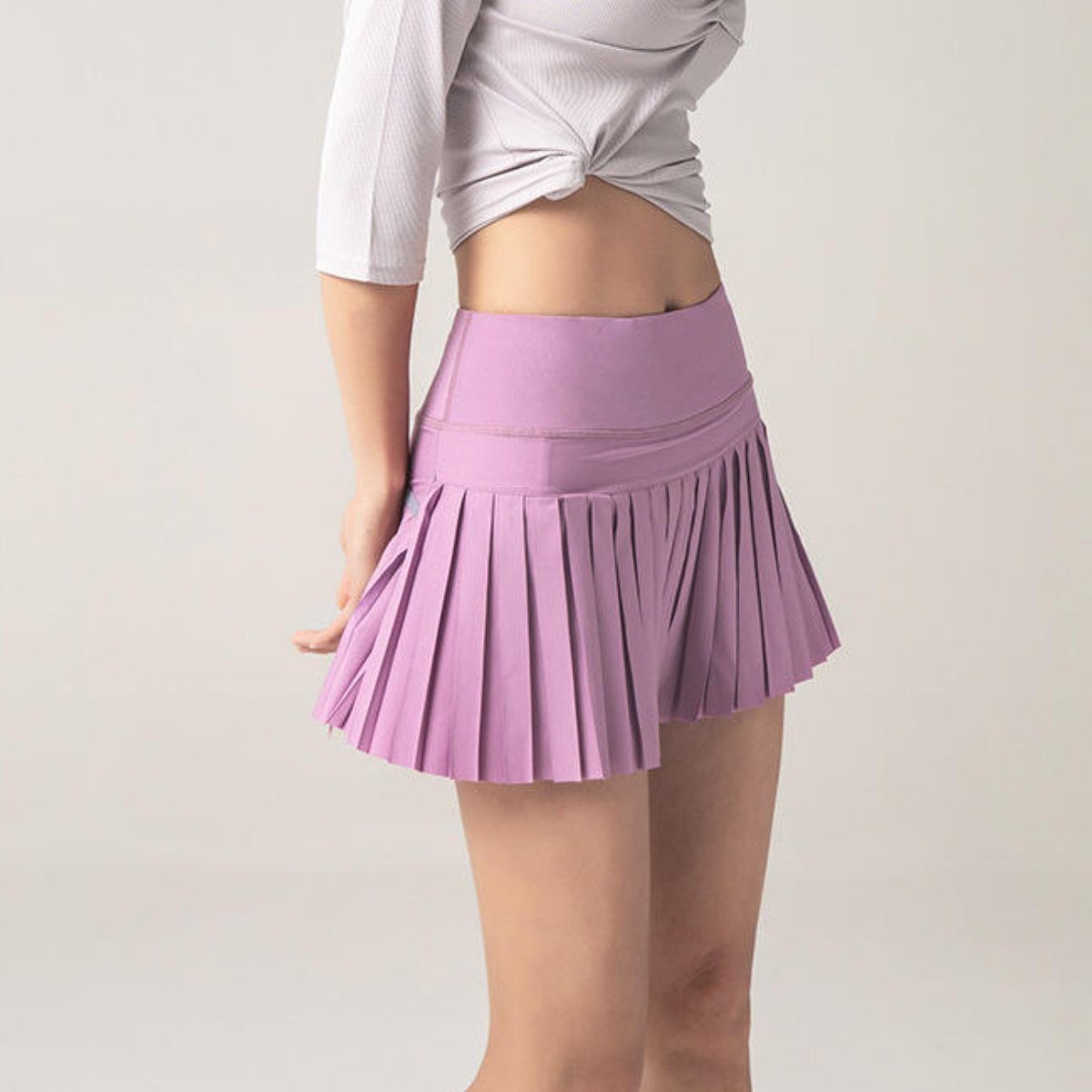 Lola pleated skort LOVEFREYA S Yam purple Sports