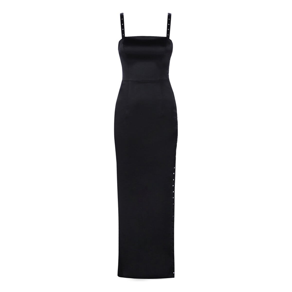 Marian satin dress LOVEFREYA XS Black colour Dress