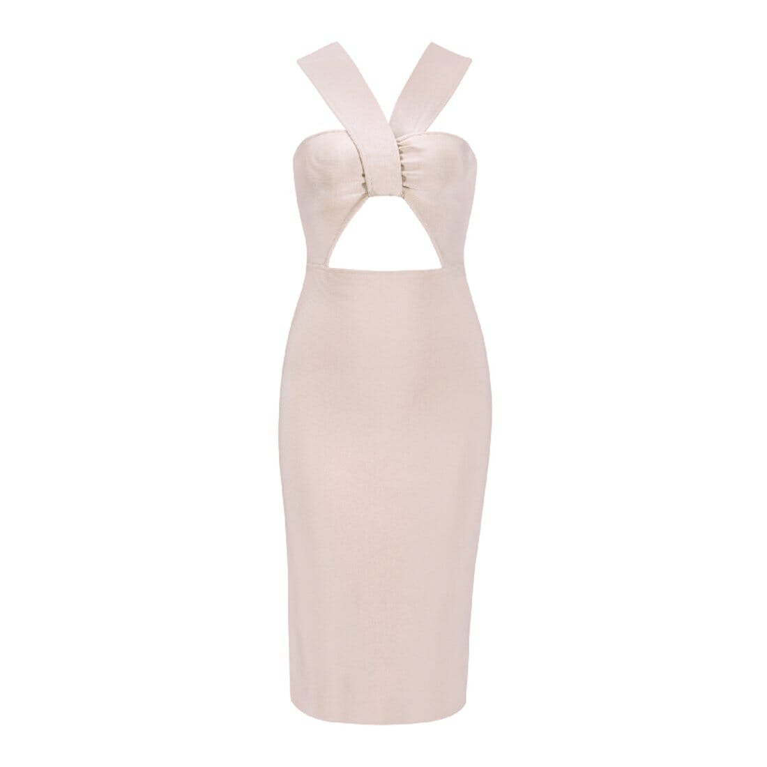 Meredith bandage dress LOVEFREYA XS Nude colour Dress