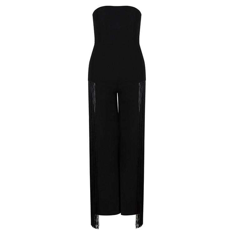 Moira Tube jumpsuit [SALE] LOVEFREYA XS Black Jumpsuit