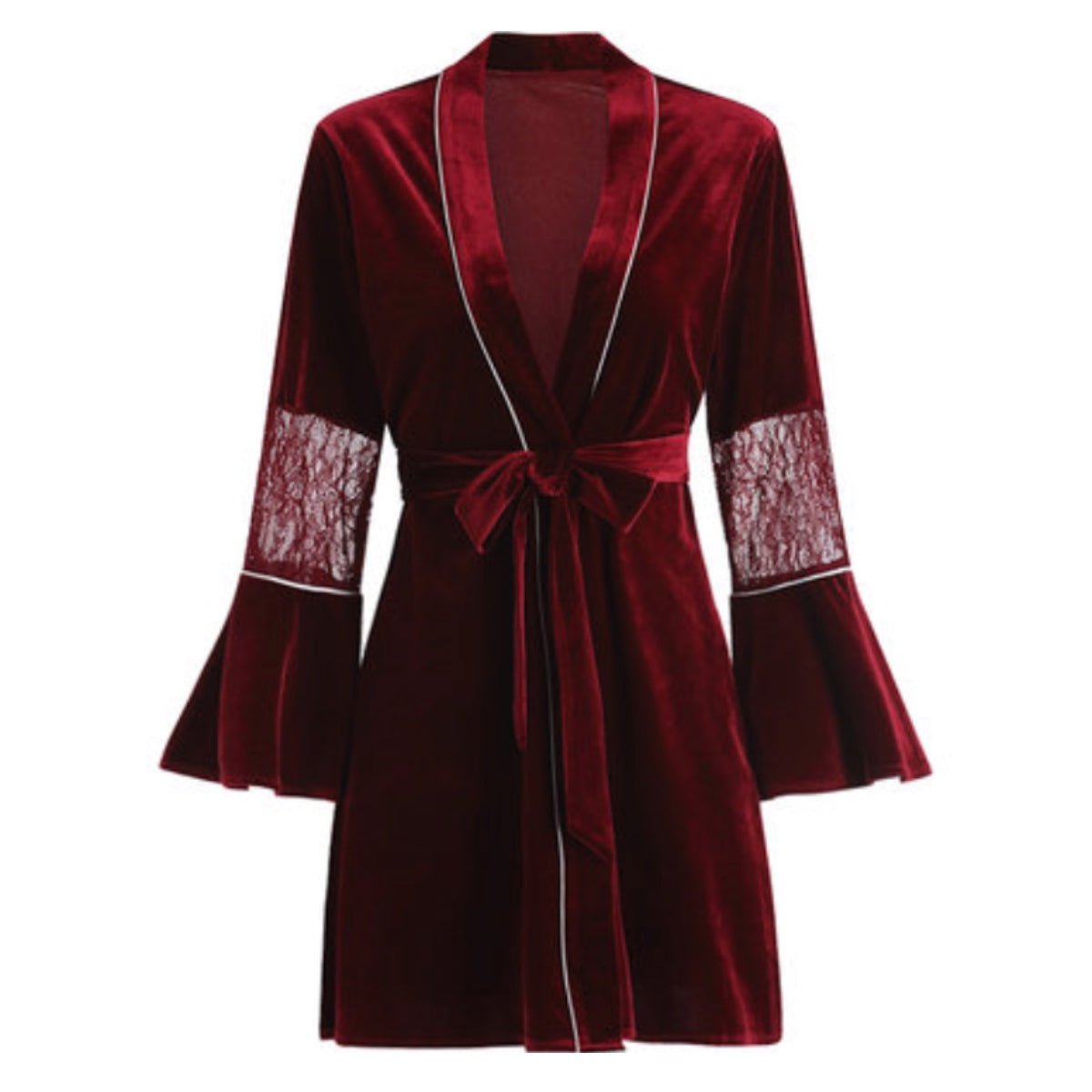 Pernilla velvet robe LOVEFREYA Free size Wine Intimates