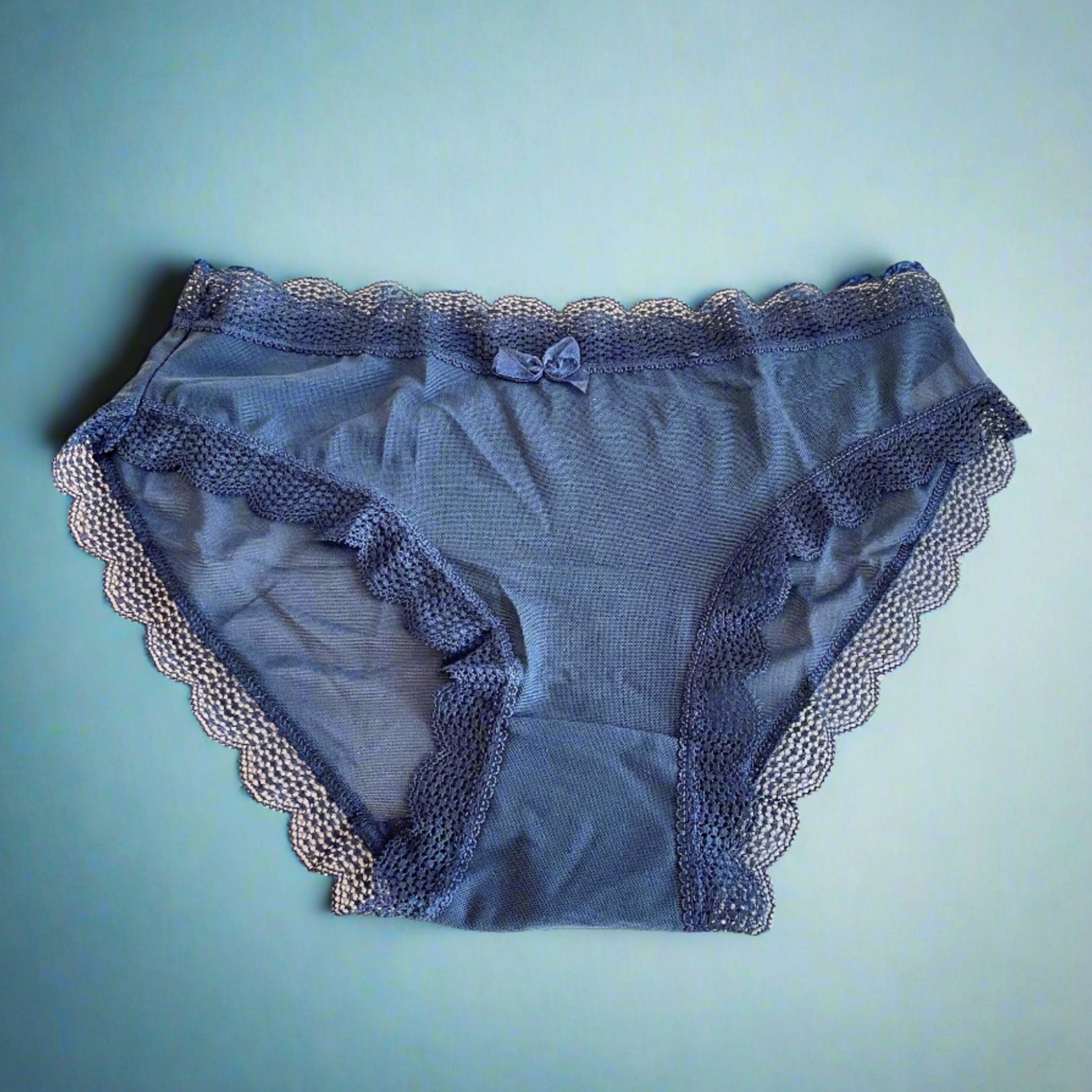 Plain brief panty LOVEFREYA Large Blue Accessories