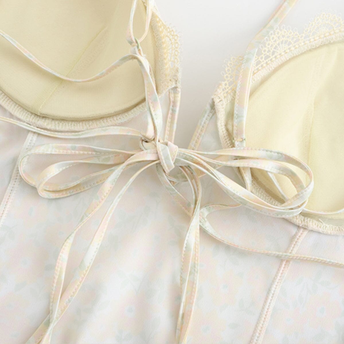 Rynne satin slip LOVEFREYA Small Cream Intimates