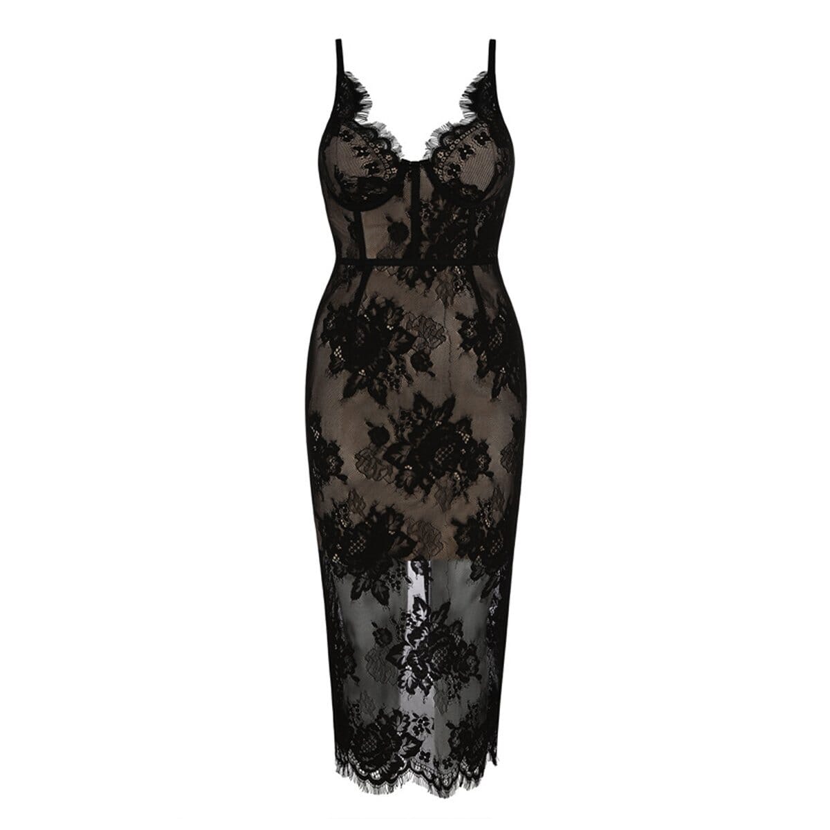 Sarah lace bandage LOVEFREYA XS Black colour Dress