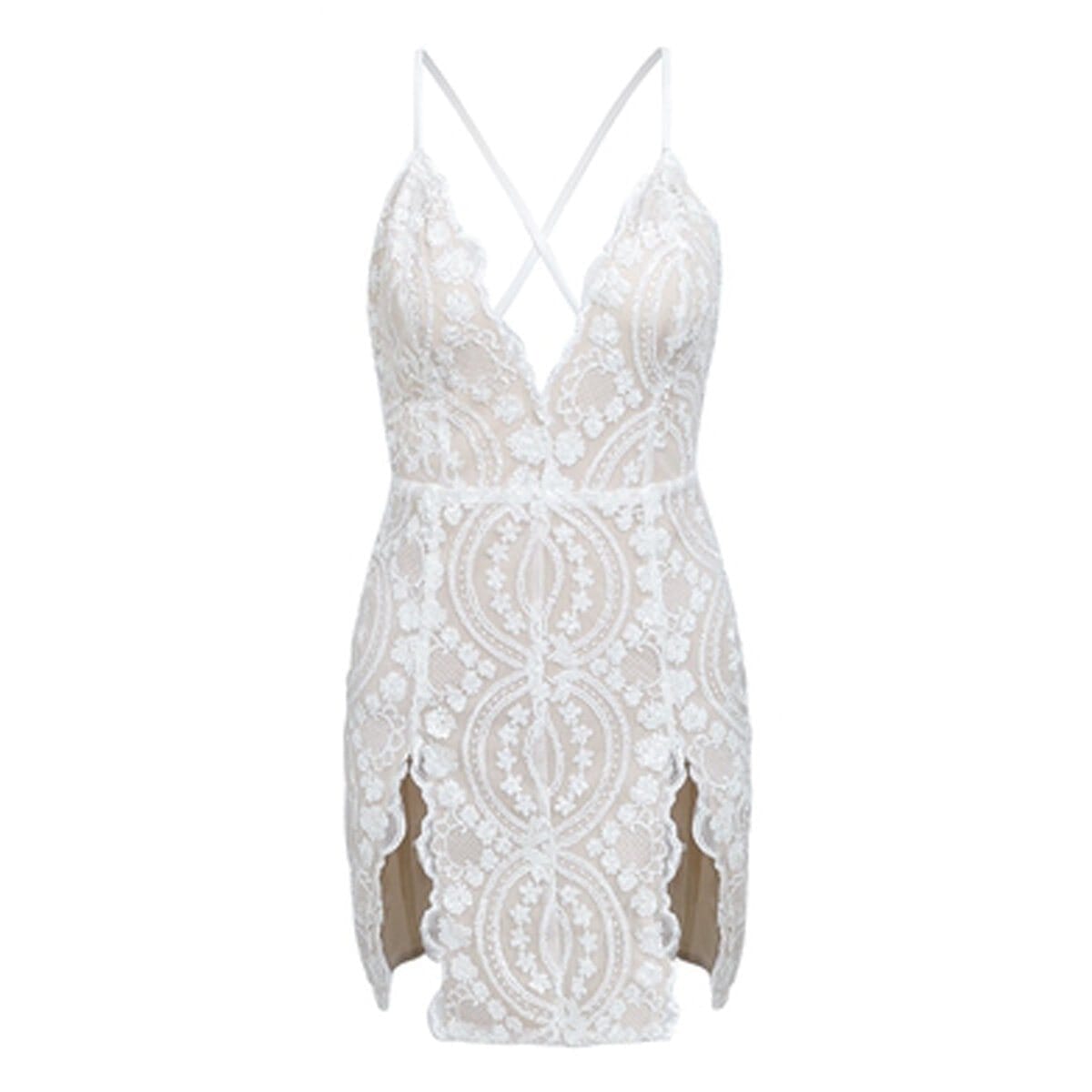 Senna sequin dress LOVEFREYA S White Dress