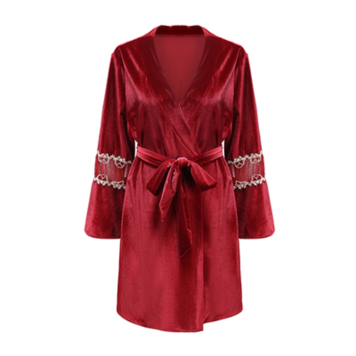 Stilda velvet robe LOVEFREYA Free size Wine Intimates