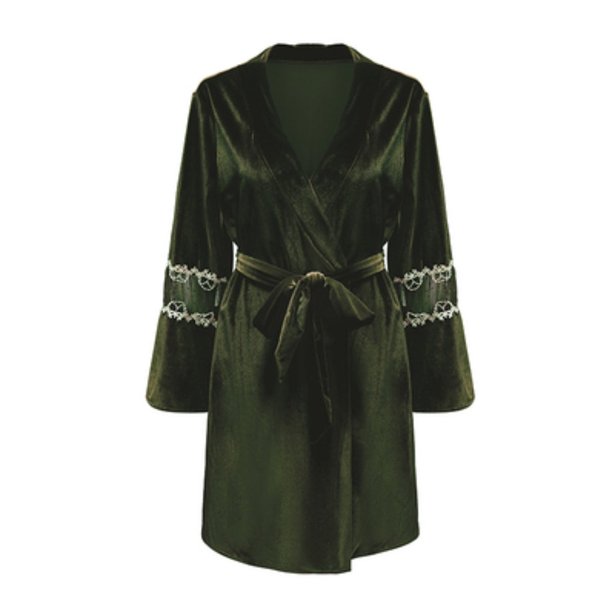 Stilda velvet robe LOVEFREYA Free size Dark green Intimates