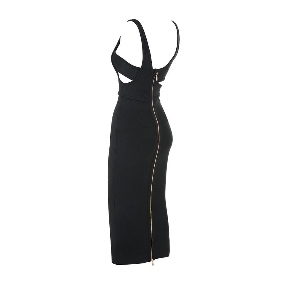 Tana cut out bandage LOVEFREYA XS Black colour Dress