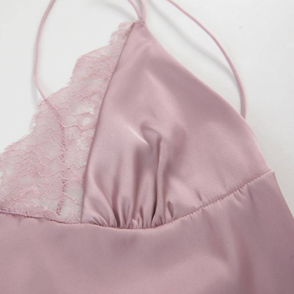 Willow satin slip LOVEFREYA Small Lilac pink Intimates