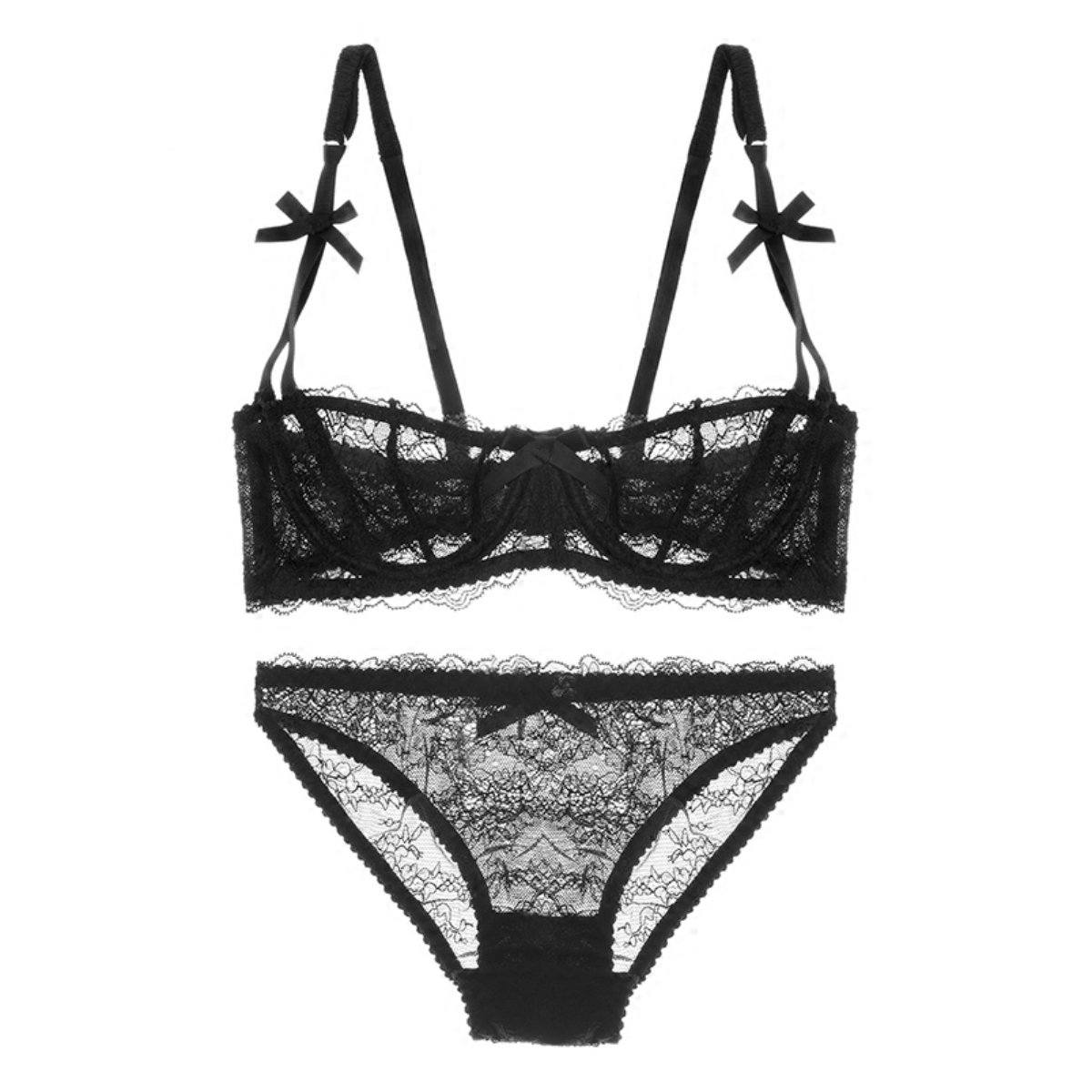 Yoomi lace lingerie set LOVEFREYA 70/32 A Intimates